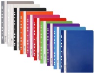 Tvrdá závesná zložka A4 PVC mix 10 farieb BIURFOL ST-02 SET