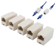 ADAPTÉROVÝ KONEKTOR RJ45 RJ-45 CAT5E 8P8C