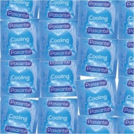 PASANTE COOLING chladivé, stimulačné, rebrované kondómy, 25 ks.
