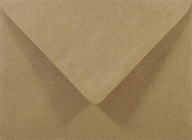B6 eco Kraft hnedé obálky - 25 ks.