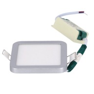 STROPNÝ STROP pod omietku LED 6W STRIEBORNÁ