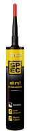 LAKMA SPEC Akryl na drevené plechové podklady odolný snehovo biely 280 ml