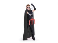 Halloweensky kostým čierny plášť 80cm