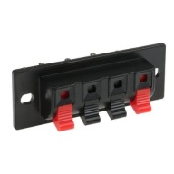 Zásuvka so 4-pinovými koncovými konektormi 64x19mm
