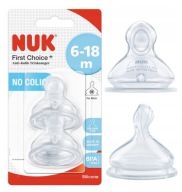 NUK PRVÝ VÝBER + CUVNÍK NA FĽAŠU 6-18M M 2KS