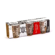 POHÁRKY NA VODKU na likéry, 50 ml, 3 ks