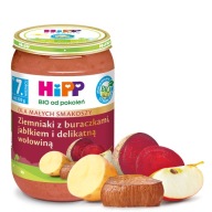HiPP Zemiaky s jemným bio hovädzím mäsom, 220g