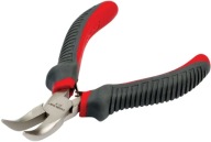 MICRO polguľaté ohnuté kliešte 125 mm PROLINE (28796)