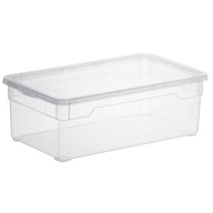 Nádoba, botník dámsky 5 L s vekom CLEAR | Clearbox | ROTHO