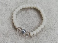 NÁRAMOK GLASS QUARTZ, MATNÝ BIELY NÁRAMOK