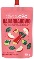 OWOLOVO Jablkovo-rebarborová pena 200 g | OVOCIE NATURAL bez CUKRU