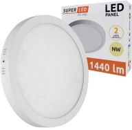 Prisadený LED stropný panel 18W CCD SuperLED