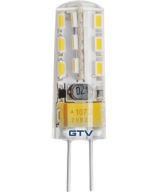 LED žiarovka G4, 4000K, 1,1W, DC12V, 360°, 100lm, GTV