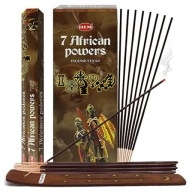Indické vonné tyčinky 7 afrických síl 20 kusov HEM