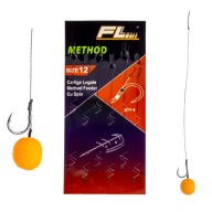 FL Method Feeder Strong bajonet veľkosť 12 0,14mm 6 ks. Pletené vodidlá