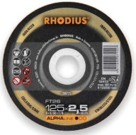Rezný kotúč na kov 125 x 2,0 x 22,23 mm Rhodiu