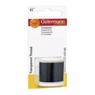 Gutermann priehľadná čierna niť 200 m
