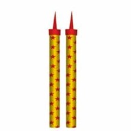sada FONTÁNA na TORTU Narodeninová 10 cm - 2 ks