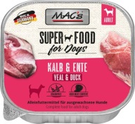 MAC'S DOG PRE DOSPELÝCH S TEĽACÍM A KAČIČKOU 150g