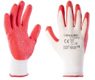 Latexové pracovné rukavice COVENT SIMPLE C, veľkosť 8-M