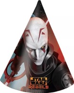 Narodeninové čiapky Star Wars Rebels 6ks.