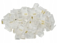 NEKU Modulárna zástrčka RJ45 8P8C internetové zástrčky UTP kat.5e na drôt 50ks