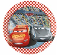 Cars Papierové taniere 8 kusov 20 cm Narodeninové