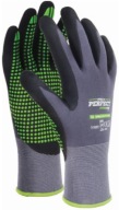 Rukavice Stalco NITRILE FLEX DOTS veľkosť 7 - S 1 pár