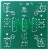 Hra – Prvý príde, PCB AVT1651