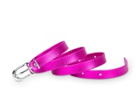 Klasický dámsky opasok z fuchsiovej kôry, 1,5 cm