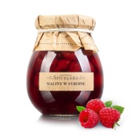 MALINY V SIRUPE Spichlerz 280g - Darčeková zavár
