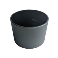 Nádoba na vonné sviečky 150 ml, matná čierna