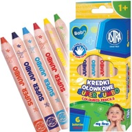 Astra Baby SUPER JUMBO ceruzky 6 farieb 1+