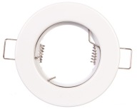 Stropné bodové svietidlo PARMA IP20, okrúhle, biele