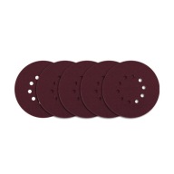 BRÚSNY KOTOÚČ 225 VELCRO s 10 otvormi, zrnitosť 60, 5 ks.