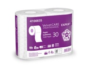 Toaletný papier VELVET Expert 3-vrstvový 100% celulózový NAJDLHŠIE rolky