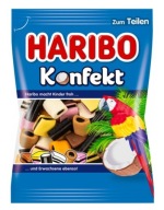 Haribo Konfekt želé so sladkým drievkom 175g s DE