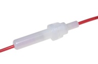 20mm poistková zásuvka, držiak s 20cm káblami