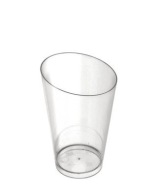 Plastové poháre na zákusky, BAMBOO zásobníky na občerstvenie, 75ml, 24 kusov