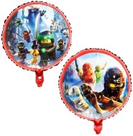 NINJAGO FÓLIOVÝ BALÓN NINJA GO NARODENINOVÝ 45cm N2