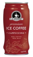 Prémiový cappuccino Gourmet ľadový kávový nápoj