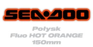 Nálepky Sea-Doo 15cm - Fluo