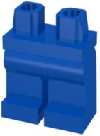 LEGO FEET LEGS PRE POSTAVU MODRÉ Č. 970c00
