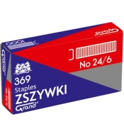 Oceľové sponky Grand 24/6 do zošívačky, 1000 ks