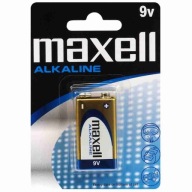 Maxell 6LR61 6F22 6AM6 MN1604 9V alkalická batéria