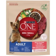 PURINA ONE Mini Adult Food hovädzie mäso s ryžou 800 g