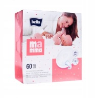 LAKTAČNÉ VLOŽKY BELLA MAMMA S LEPIDLOM 60 KS
