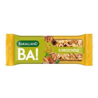 BAKALLAND BA! Tyčinka 5 orechov, 40 g