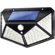 HALOGÉNOVÁ LED SOLARNÁ LAMPA, SÚMRAK POHYBOVÝ SENZOR, ZÁHRADNÁ FASÁDA