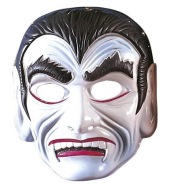 VAMPIRE MASK OF UPIRE DRACULA COUNT HALLOWEEN